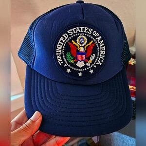 Vintage 80s Military Hat